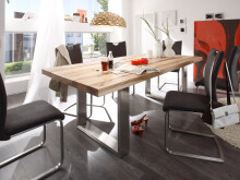 Esstisch >Castello I< aus Massivholz - keine...