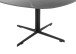 Couchtisch >Aiden< in anthrazit Steinoptik, schwarz - 80x45x80 (BxHxT)