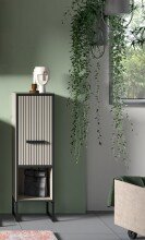 Hochkommode >Bagno< 1 Tür, 3 Fächer, in...