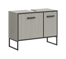 Waschbeckenunterschrank >Bagno< 2 Türen, 4...