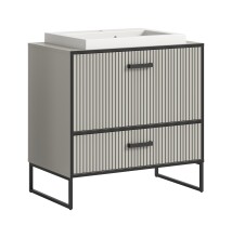 Waschtisch-Set >Bagno< mit Waschbecken, in kaschmir...