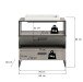 Waschtisch-Set >Bagno< mit Waschbecken, in kaschmir - 80x84x48cm (BxHxT)