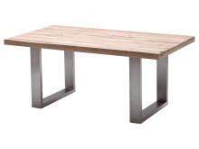 Esstisch >Castello I< in Eiche bassano aus Massivholz - 180x76x100cm (BxHxT)