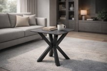 Couchtisch >Janin< in grau, schwarz, Keramik,...