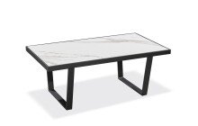 Couchtisch >Jordan< in weiß, schwarz, MDF,...