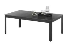 Couchtisch >Lenni< in schwarz, Keramik, Metall -...