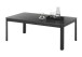 Couchtisch >Lenni< in schwarz, Keramik, Metall - 120x45x70cm (BxHxT)