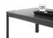Couchtisch >Lenni< in schwarz, Keramik, Metall - 120x45x70cm (BxHxT)