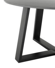 Couchtisch >Tanea< in schwarz, Keramik, Metall - 45x80cm (HxD)