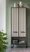 Hochschrank >Bagno< 9 Fächer, 2 Türen, in kaschmir Dekor - 59x159x32cm (BxHxT)