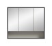 Badezimmerspiegelschrank >Bagno< in kaschmir Dekor - 80x68x19cm (BxHxT)