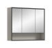 Badezimmerspiegelschrank >Bagno< in kaschmir Dekor - 80x68x19cm (BxHxT)