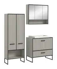 Badezimmer-Set >Bagno< (3-teilig) inkl....