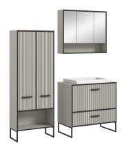 Badezimmer-Set >Bagno< (3-teilig) inkl....