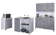 Mehrzweckschrank-Set >Malice 6< (3-teilig) Buffet +...