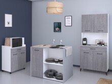 Mehrzweckschrank-Set >Malice 5< (3-teilig) Buffet +...