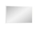 Spiegel >Vaga< mit Rahmen in Weiß - 83x48x2cm (BxHxT)