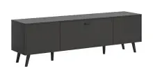 Lowboard >Linea< 2 Türen, 1 Klappe, in grau -...
