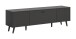 Lowboard >Linea< 2 Türen, 1 Klappe, in grau - 185x55x40cm (BxHxT)