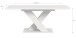 Kulissen-Esstisch >Motion< ausziehbar bis 190cm, in Weiß - 150/190x76x90cm (BxHxT)