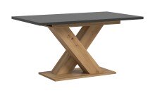 Kulissen-Esstisch >Motion< ausziehbar 190cm, Grau /...