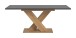 Kulissen-Esstisch >Motion< ausziehbar 190cm, Grau / Artisan Eiche Dekor - 150/190x76x90cm (BxHxT)