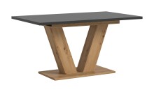 Kulissen-Esstisch >Motion< ausziehbar 190cm, Grau /...