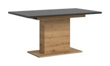 Kulissen-Esstisch >Motion< ausziehbar 190cm, Grau /...