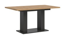 Kulissen-Esstisch >Motion< ausziehbar 190cm, Grau /...