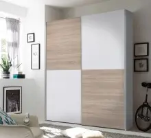 Schwebetürenschrank >Time< 2 Böden, 2...