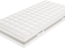 Taschenfederkernmatratze >Matratze< mit 7-Zonen-Kern, H4, waschbarer Bezug - 100x23x200 (BxHxT)