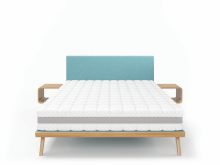 Taschenfederkernmatratze >Matratze< mit 7-Zonen-Kern, H5, waschbarer Bezug - 140x23x200 (BxHxT)