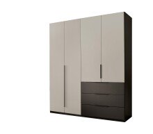 Drehtürenschrank >Nuka< 4 Böden, 1...