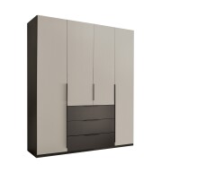 Drehtürenschrank >Nuka< 6 Böden, 2...