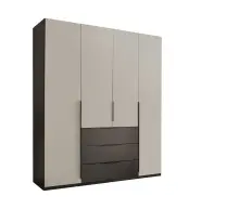 Drehtürenschrank >Nuka< 6 Böden, 2...