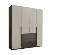 Drehtürenschrank >Nuka< 6 Böden, 2...