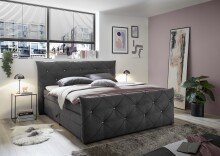 Boxspringbett >Villano< Liegefläche 180x200cm,...