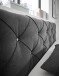 Boxspringbett >Villano< Liegefläche 180x200cm, in Anthrazit - 231x203x114 (LxBxH)