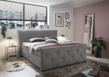 Boxspringbett >Villano< Liegefläche 180x200cm,...