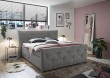 Boxspringbett >Villano< Liegefläche 180x200cm,...