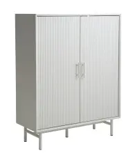 Highboard >PALMA< in Greige, MDF Greige Pantone -...