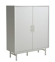 Highboard >PALMA< in Greige, MDF Greige Pantone -...