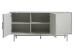 Sideboard >PALMA< in Greige, MDF greige Pantone - 160x75x45cm (BxHxT)