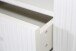 TV-Board >PALMA< in Greige, MDF Greige pantone + Metal - 45x50x140cm (BxHxT)