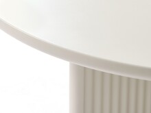 Couchtisch >PALMA< in Greige, MDF + Stahl in greige - 45x80cm (HxD)