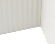 Esstisch >PALMA< in Greige, MDF + Stahl in greige - 75x110cm (HxD)