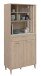 Mehrzweckschrank-Set >Gala 1< (2-teilig) Jackson Eiche Dekor, Beton Optik, Buffet + Beistellschrank