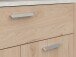 Buffet >Gala 11< in Jackson Eiche Dekor / Beton- Optik - 84x182x41cm (BxHxT)