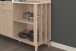Küchenbuffet >Gala 12< in Jackson Eiche Dekor / Beton-Optik - 120x100x41 (BxHxT)