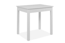 Esstisch >Capri< in Weiß - 110x76x67cm (BxHxT)
